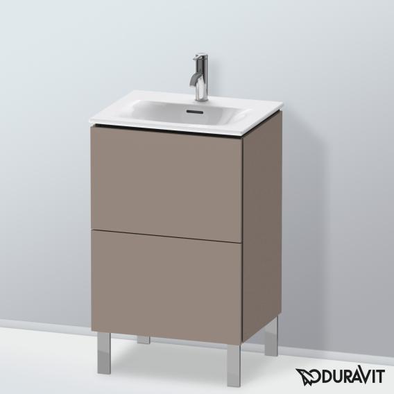 Duravit L-Cube 洗手盆盥洗台，附 2 個拉出式隔層