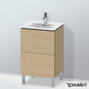 Duravit L-Cube 洗手盆盥洗台，附 2 個拉出式隔層