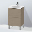 Duravit L-Cube 洗手盆盥洗台，附 2 個拉出式隔層