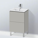 Duravit L-Cube vanity unit Compact for hand washbasin with 2 pull-out compartments