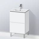 Duravit L-Cube vanity unit Compact for hand washbasin with 2 pull-out compartments