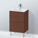 Duravit L-Cube vanity unit Compact for hand washbasin with 2 pull-out compartments