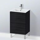 Duravit L-Cube vanity unit Compact for hand washbasin with 2 pull-out compartments