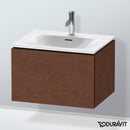 Duravit L-Cube vanity unit with 1 pull-out compartment