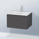 Duravit L-Cube vanity unit with 1 pull-out compartment, without interior system
