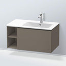 Duravit L-Cube vanity unit with 1 pull-out compartment and 1 rack element, without interior system