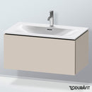 Duravit L-Cube vanity unit with 1 pull-out compartment, without interior system