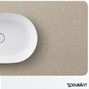 Duravit Luv countertop for 2 countertop washbasins