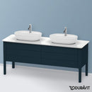 Duravit Luv vanity unit for countertop, with 4 pull-out compartments silk