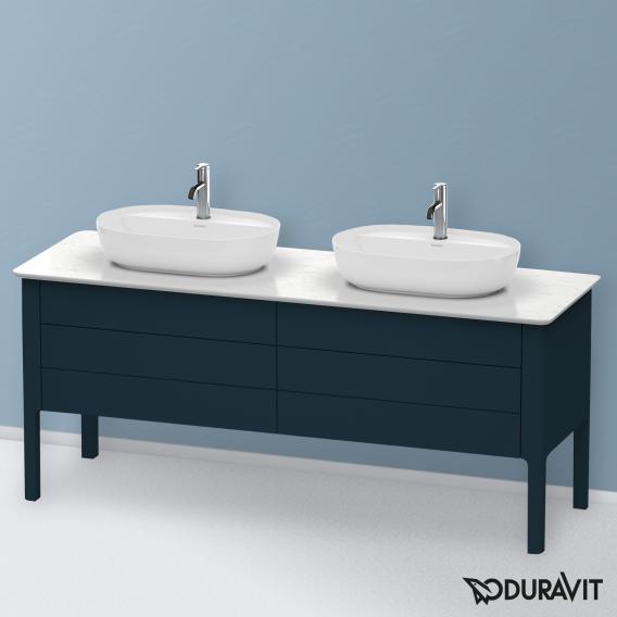 Duravit Luv 檯面梳妝台，附 4 個拉出式隔層，絲綢