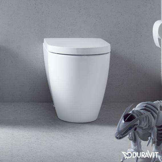 Duravit ME by Starck floorstanding washdown toilet, back to wall