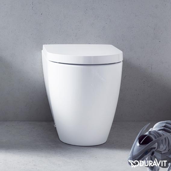 Duravit ME by Starck floorstanding washdown toilet, back to wall