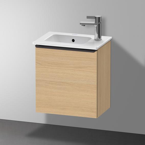 Duravit ME by Starck hand washbasin with D-Neo vanity unit with 1 door