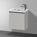 Duravit ME by Starck hand washbasin with D-Neo vanity unit with 1 door
