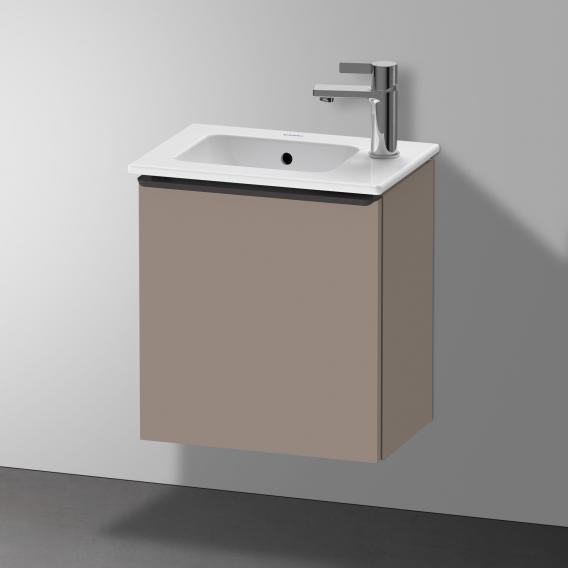 Duravit ME by Starck hand washbasin with D-Neo vanity unit with 1 door