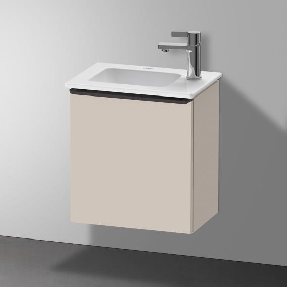 Duravit ME by Starck hand washbasin with D-Neo vanity unit with 1 door