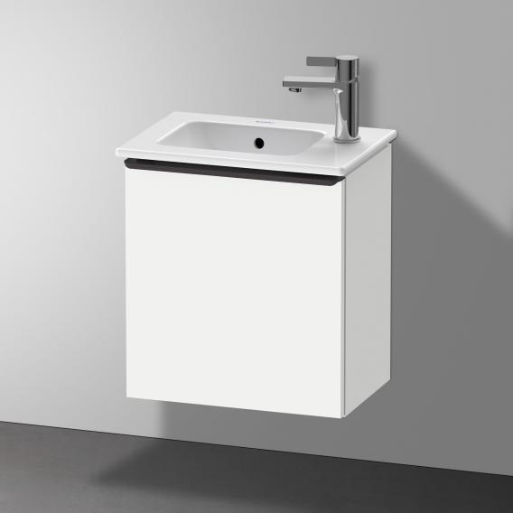 Duravit ME by Starck hand washbasin with D-Neo vanity unit with 1 door