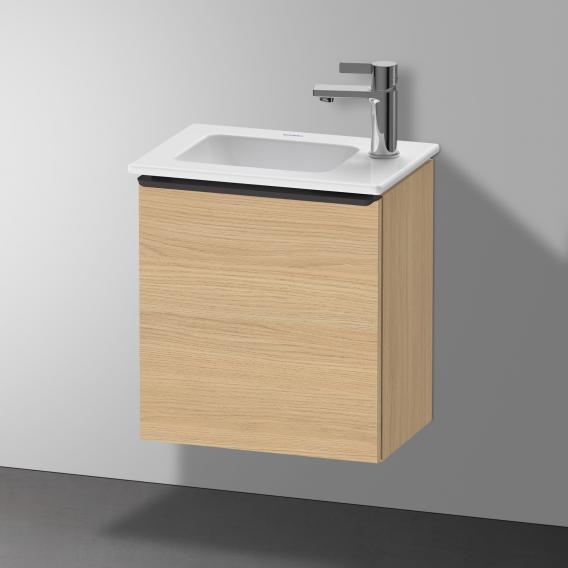 Duravit ME by Starck hand washbasin with D-Neo vanity unit with 1 door