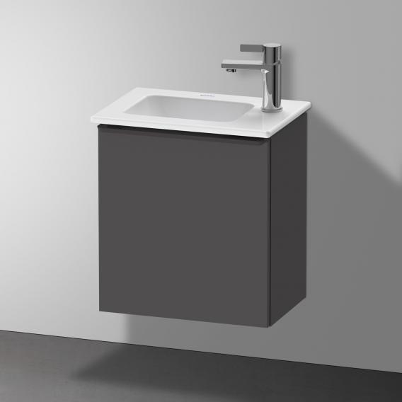 Duravit ME by Starck hand washbasin with D-Neo vanity unit with 1 door