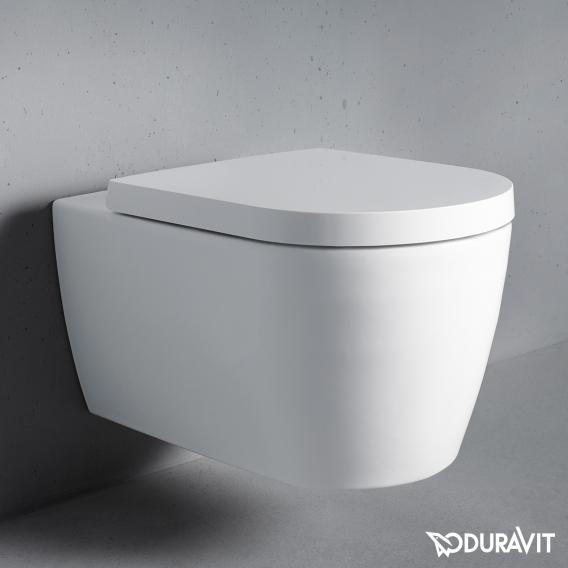 Duravit ME by Starck wall-mounted washdown toilet set