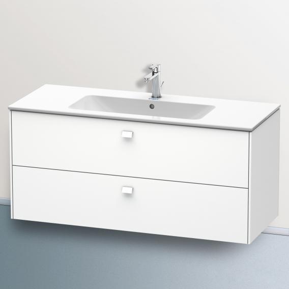 Duravit ME by Starck washbasin with Brioso vanity unit with 2 pull-out compartments