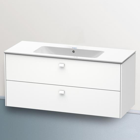 Duravit ME by Starck washbasin with Brioso vanity unit with 2 pull-out compartments