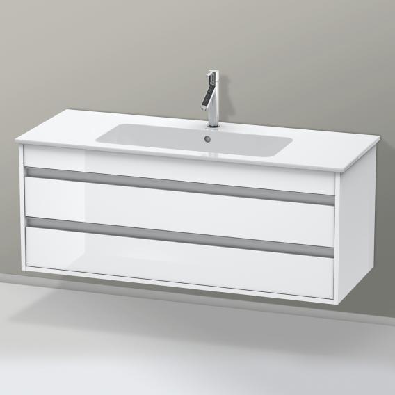Duravit ME by Starck washbasin with Ketho vanity unit with 2 pull-out compartments