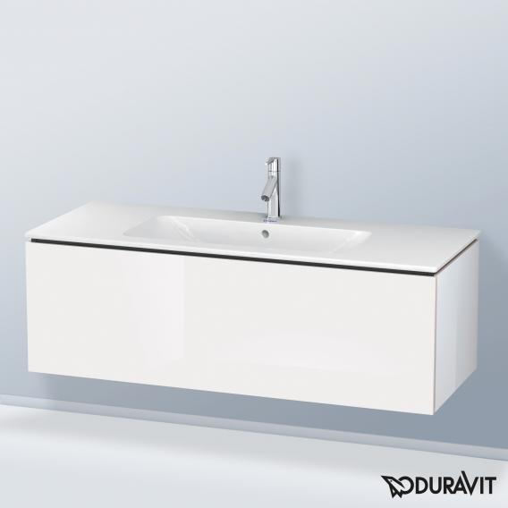 Duravit ME by Starck washbasin with L-Cube vanity unit with 1 pull-out compartment, without interior system