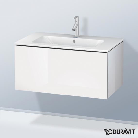 Duravit ME by Starck washbasin with L-Cube vanity unit with 1 pull-out compartment, without interior system