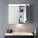 Duravit 鏡櫃帶照明和 2 門 最佳版本，帶洗臉盆照明