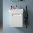 Duravit No.1 hand washbasin with vanity unit with 1 door