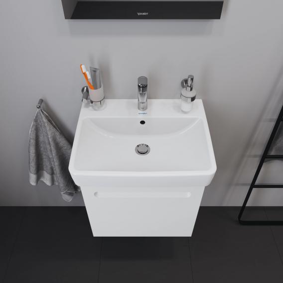 Duravit No.1 洗臉盆，附梳妝台，附 1 個拉出式隔間