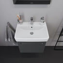 Duravit No.1 washbasin with vanity unit with 1 pull-out compartment