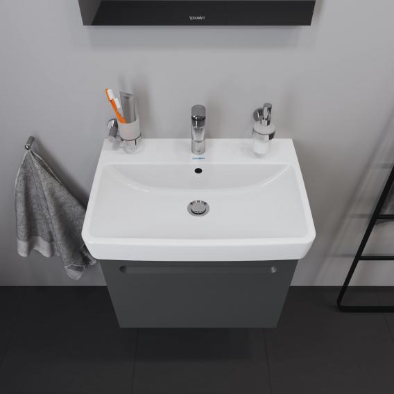 Duravit No.1 washbasin with vanity unit with 1 pull-out compartment