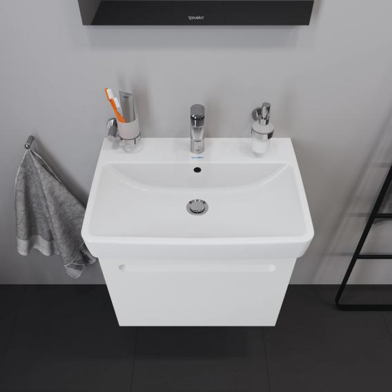 Duravit No.1 洗臉盆，附梳妝台，附 1 個拉出式隔間