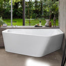 Duravit Paiova 5 corner whirlbath with panelling