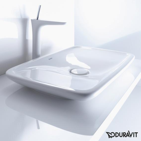 Duravit PuraVida countertop basin without tap hole platform