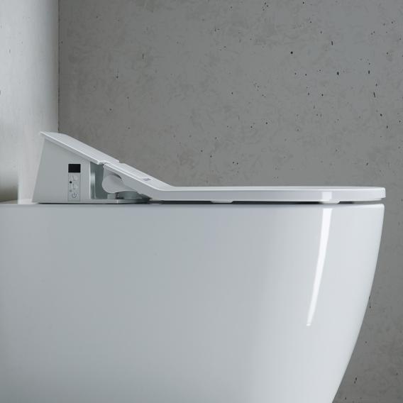 Duravit SensoWash® 全新超薄淋浴馬桶座圈，具有除垢功能