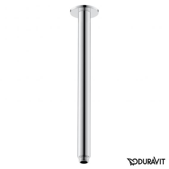 Duravit 淋浴臂，帶圓形孔罩的天花板連接