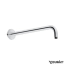 Duravit shower arm, curved with round escutcheon