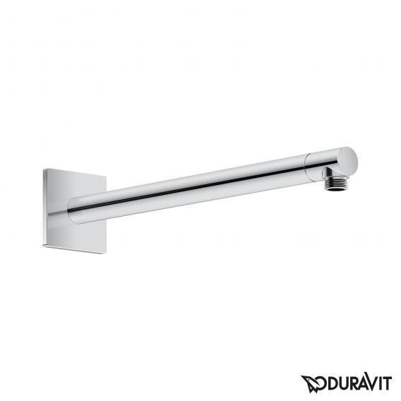 Duravit shower arm with square escutcheon