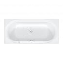 Duravit Soleil by Starck rectangular whirlbath, built-in with Air-System with Air-System