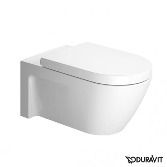 Duravit Starck 2 wall-mounted washdown toilet white