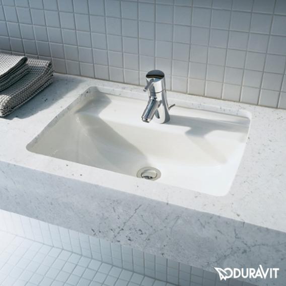 Duravit Starck 3 vanity washbasin undercounter installation