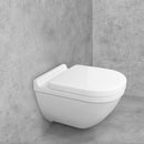 Duravit Starck 3 壁掛式直沖馬桶和 Tellkamp Premium 7000 馬桶座圈套裝