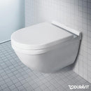 Duravit Starck 3 wall-mounted washdown toilet