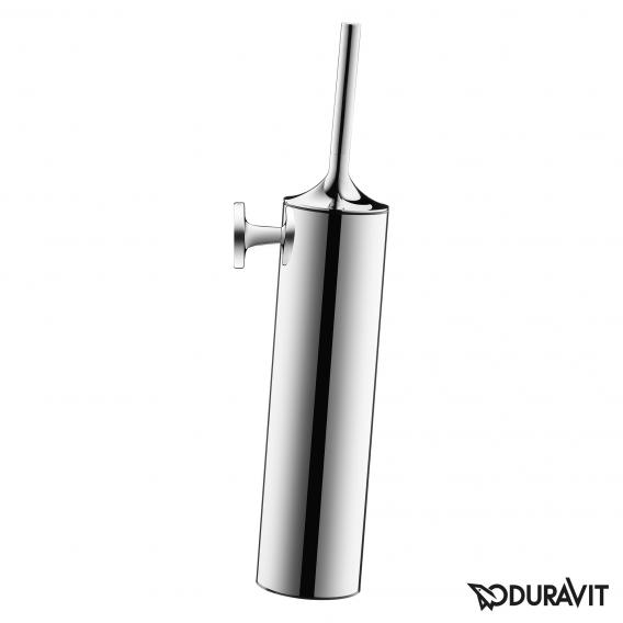 Duravit Starck T wall-mounted toilet brush set