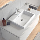 Duravit Vero Air drop-in washbasin
