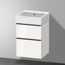 Duravit Vero Air 洗臉盆配有 D-Neo 梳妝台和 2 個拉出式隔間