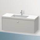 Duravit Vero Air 洗臉盆配有 Brioso 梳妝台和 1 個拉出式隔間